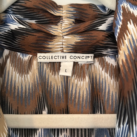 Collective concepts blouse. Size L - Picture 3 of 4